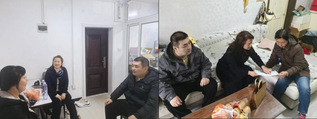 【家访纪实】寒冬家访传温情，家...