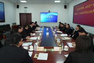 沙河口区区长姜茂生一行到我校黑...